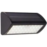 Searchlight Wandleuchte Solarleuchte LED H 105 cm 1er Set Schwarz