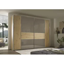 STAUD Schwebetürenschrank Sonett 321C 298 x 222 x 68 cm Beige/Braun