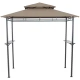 Siena Garden Pavillon BBQ 1,27 x 2,44 m taupe