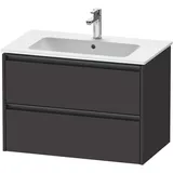 Duravit Ketho.2 Waschtischunterbau wandhängend, 2 Auszüge, K25263080800000,
