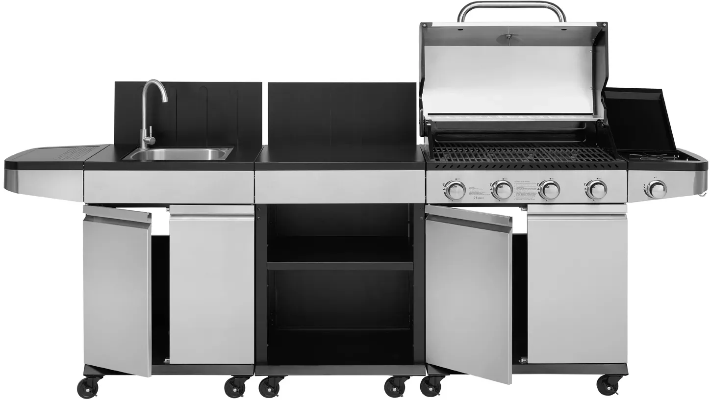 Justus BBQ Gasgrill Outdoorküche 