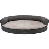 Trixie Hundesofa Bendson 100 x 80 cm dunkelgrau/hellgrau