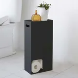 Yamazaki 3456 TOWER Toilettenpapierspender, schwarz