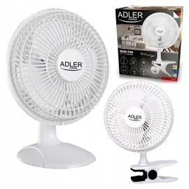 Adler AD 7317 Tischventilator mit Clip + Sockel
