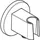 Hansgrohe FixFit S mit Brausehalter chrom