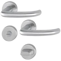 HOPPE Rosettengrt.San Fran.E1301Z/42KV/42KVS VA F69 rd.SK/OL DIN L/R D/D