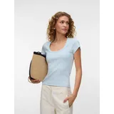 Vero Moda VMCHLOE CS SHORT U-NECK NOOS Blau S