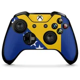 DeinDesign Skin kompatibel mit Microsoft Xbox One X Controller Folie Sticker Bosnien Flagge Flaggen