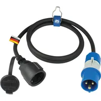 As - Schwabe AS-Schwabe powerlight CEE Adapterleitung - Schutzkontakt-Kupplung