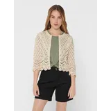 Jdy JDYSUN 3/4 CROPPED CARDIGAN KNT Beige S
