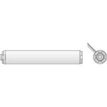 SOMFY LW25-B83 Antrieb 24VDC Weiß