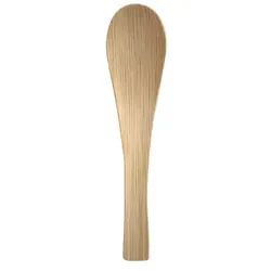 PAPSTAR 50 Fingerfood - Löffel, Bambus "pure" 13 cm "Asia"