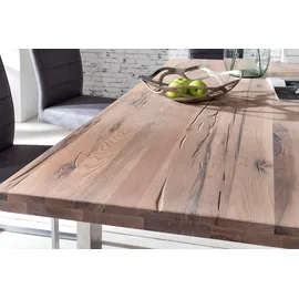 Home Affaire »New York«, Balkeneiche massiv mit ausdrucksstarker Holzoptik