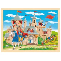 Goki Einlegepuzzle Ritterburg