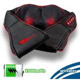 Axion axion® kabelloses Shiatsu-Massagegerät für Nacken, mit Infrarot-Wärmefunktion, Nackenmassage 1 St