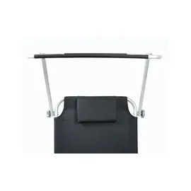 gartenundmoebel.de VCM Sonnenliege 165 x 65 x 16 cm Schwarz