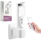 Ymyny Led-taschenlampe, Notfall-induktionstaschenlampe Mit Bewegungsmelder, 60° Erfassungswinkel, 15 Leds, Wiederaufladbarer Akku, Weiß