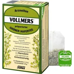 Vollmers Präparierter Grüner Hafertee 15 ST