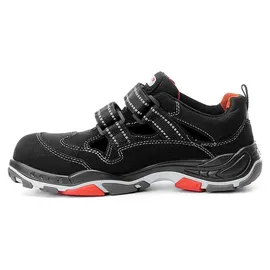 ELTEN SCOTT ESD S1P, Damen und Herren, Textil, Kunststoffkappe (leichter als Stahlkappe), leicht, sportlich, Schwarz, Größe: 40
