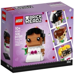 LEGO® Spielbausteine LEGO® BrickHeadz 40383 Braut, (Klemmbausteine, Gestalltet euer Brautpaar einfach selbst, nach euren Wünschen), Das ideale Geschenk für Braut und Bräutigam