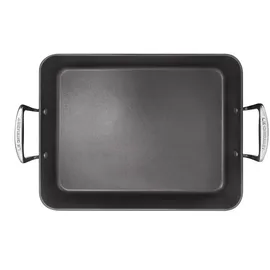 Le Creuset Bratreine 35 x 27 cm Anthrazit/Silber