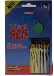 Reinex fresh Parfümierter Mottenschutz 1286 , 1 Packung = 3 Stück