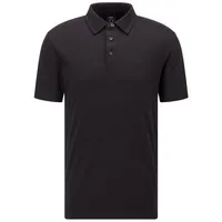 Boss Poloshirt mit Brand-Schriftzug, Black, S