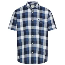 CAMEL ACTIVE Herren Hemden blau kariert, blau, Frühjahr/Sommer 2026