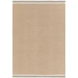 benuta Pop Wollteppich Beige, Textil, Beton Optik, Rechteckig, 200x300 cm Gots, pflegeleicht, Teppiche - Böden, Teppiche, Naturteppiche
