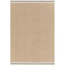 benuta Pop Wollteppich Beige, Textil, Beton Optik, Rechteckig, 200x300 cm Gots, pflegeleicht, Teppiche - Böden, Teppiche, Naturteppiche
