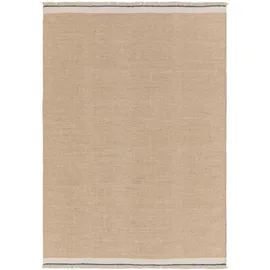 benuta Pop Wollteppich Beige, Textil, Beton Optik, Rechteckig, 200x300 cm Gots, pflegeleicht, Teppiche - Böden, Teppiche, Naturteppiche