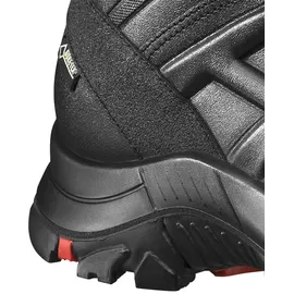 Haix Black Eagle Safety 54 Mid S3, schwarz-rot, Gr. 9 (43)