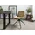 Massivmoebel24 Polsterstuhl Leder beige
