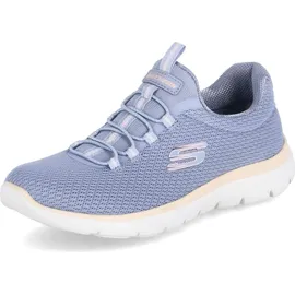 SKECHERS Slipper Sportlich in Blau 42