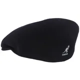 KANGOL Flat Cap Schiebermütze 504 aus reiner Wolle - Blau