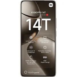 Xiaomi 14T 5G 256 GB Titan Gray