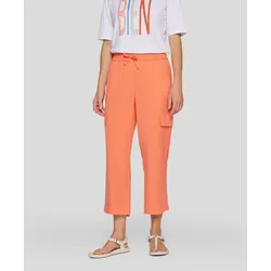 Jerseyhose RABE "Hose", Damen, Gr. 50, Normalgrößen, orange, 100%Lyocell, unifarben, feminin, gerade, Hosen