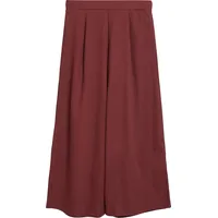 s.Oliver Culotte Strukturierte Culotte mit Falten und Elastikbund Rot 44