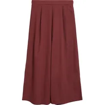 s.Oliver Culotte Strukturierte Culotte mit Falten und Elastikbund Rot 44