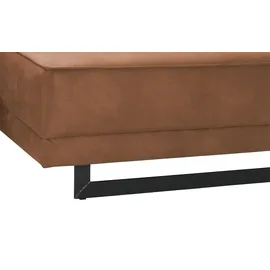 Soho Eckcouch Leder 3-Sitzer Braun