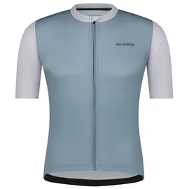 Shimano Aria Aerolite Kurzarm-radtrikot - Tranparent Blue - S