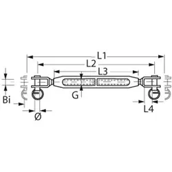 Wantenspanner Gabel