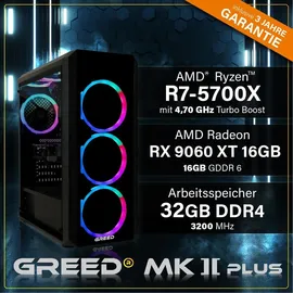 Greed MK2 Plus 2023 32 GB RAM 1 TB SSD AMD Ryzen 7 5700X 4,6 GHz Windows 11