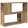 vidaXL Bücherregal 80 x 24 x 63 cm Artisan-Eiche