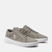 Timberland Herren Low Lace UP Sneaker, lt taupe canvas 45 EU