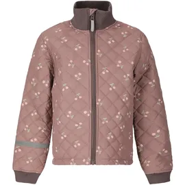 ZigZag Stockland Thermojacke + Thermohose Set Kinder Braun/Rosa 140