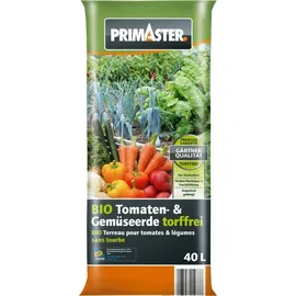 Primaster Bio Tomaten- & Gemüseerde Torffrei 40 l