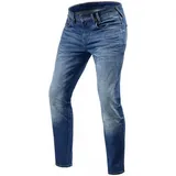 RevIt! Revit Carlin SK Jeans blau, Größe 34 36 für Männer