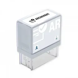 Office SF30 Lagertext Stempel mit Text "Archiviert" (ca. 47x13 mm) Textstempel