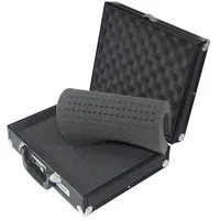 HMF 14531-02 Alu Fotokoffer, mit Rasterschaumstoff, 36,5 x 29